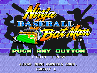 Ninja Baseball Bat Man (World)